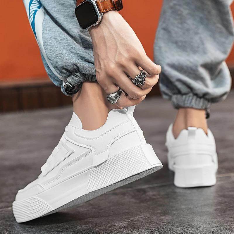 chaussure homme blanche basket homme basket blanche homme sneakers homme chaussures de sport
